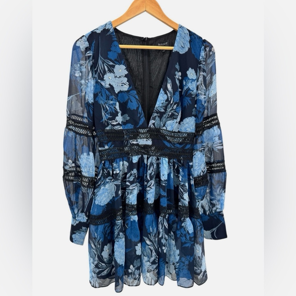 Bardot floral dress